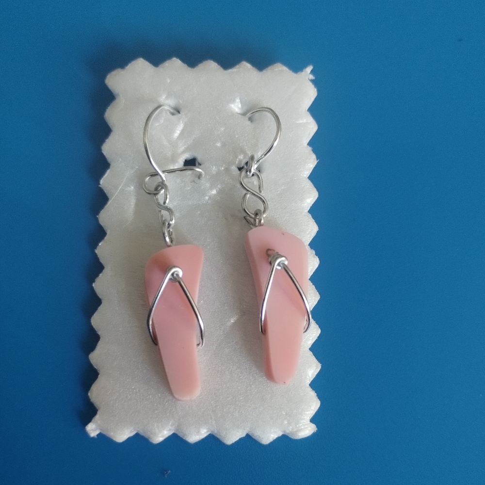 Flip flop earrings